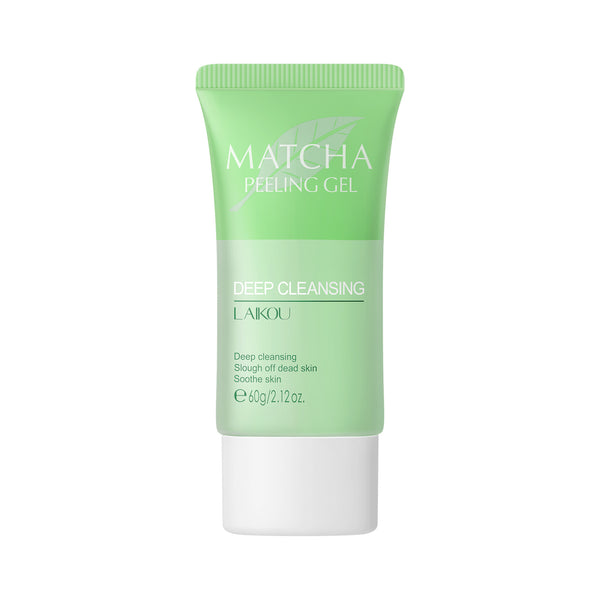 Matcha Exfoliating Gel 60g Cleansing Pores Face and Body Scrub Face Peeling Exfoliating Gel Moisturizes Face Scrub